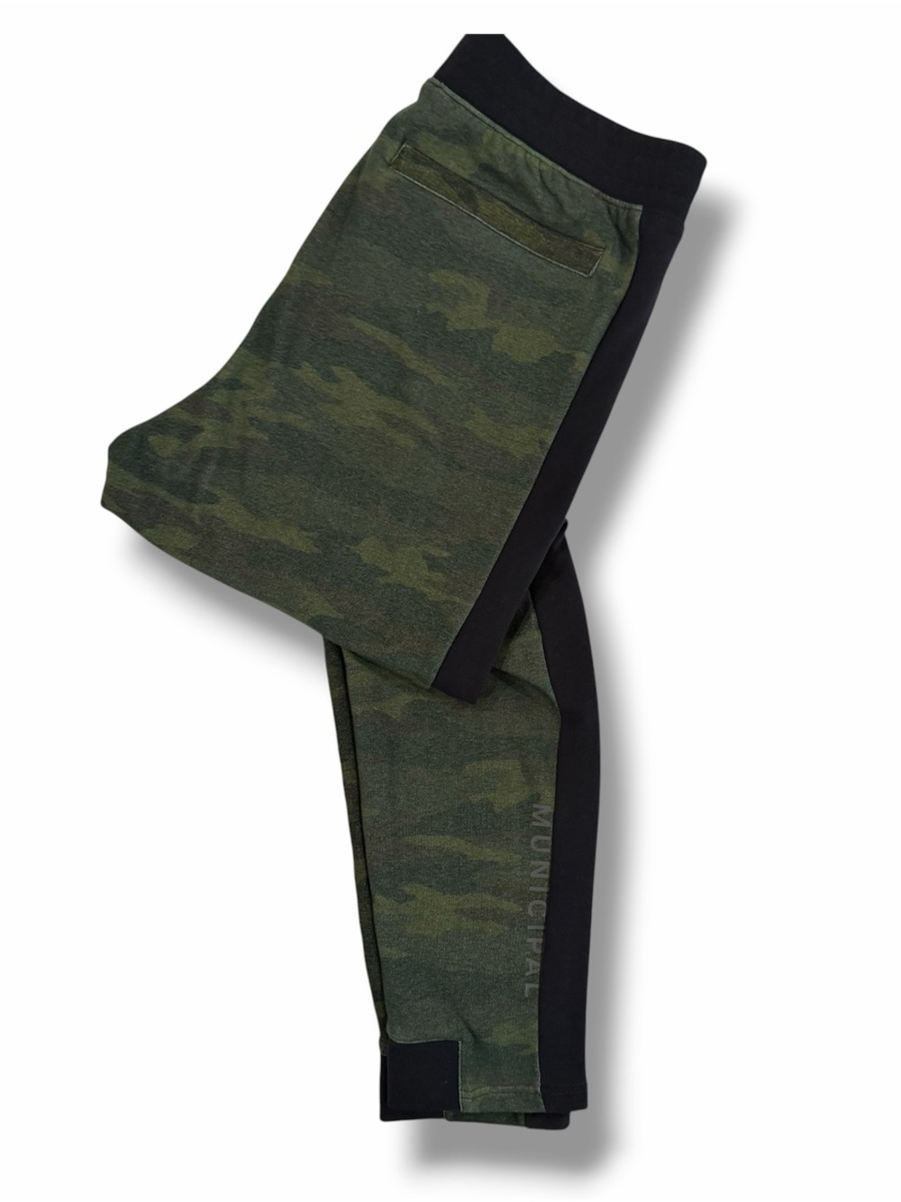 Municipal Sport Utility Gear Mens Training Joggers Camo Camouflage Black Medium